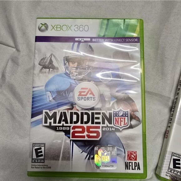 Microsoft Other - XBox 360 Madden 25 NFL EA Sports Video Game Stay At Home Entertainment Everyone